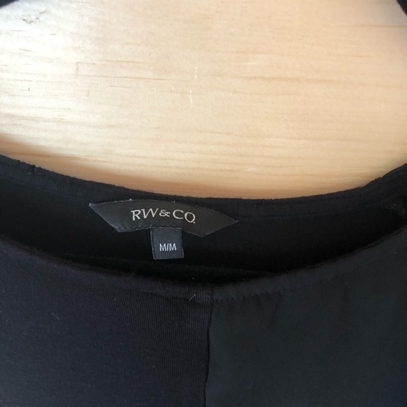 RW&Co. Black Blouse - Picture 3 of 9